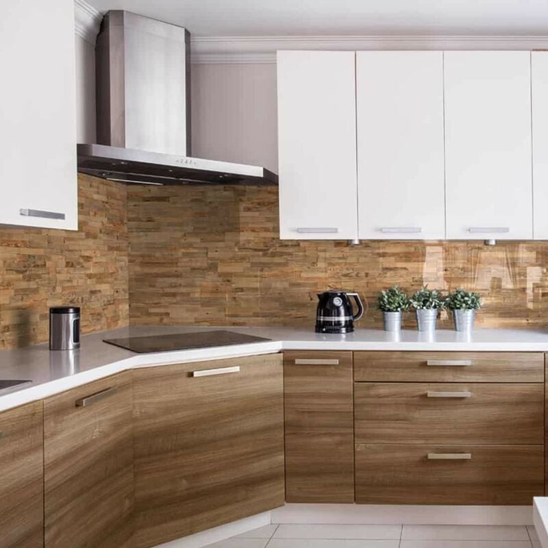 

Revestimiento de Paredes de Madera Opus Panel Decorativo de Madera 1m²