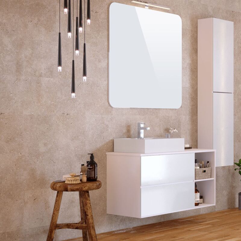 

Revestimiento de paredes Aqua Travertino Bologna , caja 9 lamas, 1,62m2, paneles de 600x300x4 mm - Wellhome