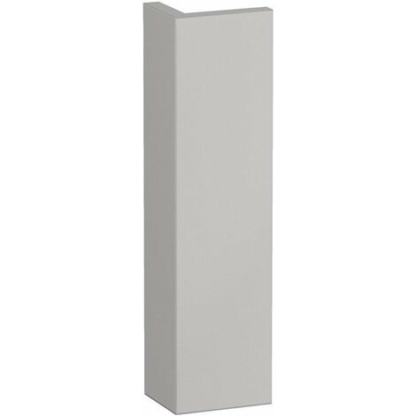 Revestimiento para armario Duravit L-CUBE para profundidad de armario 477 mm / 547 mm blanco brillante