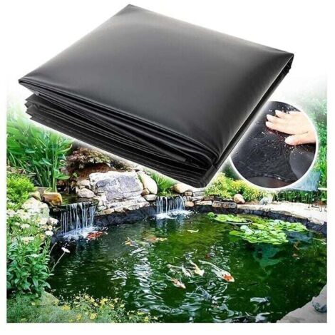 Revestimiento para estanque de peces, piscina, membrana reforzada 3 m x 2 m 20S (0,20 mm)