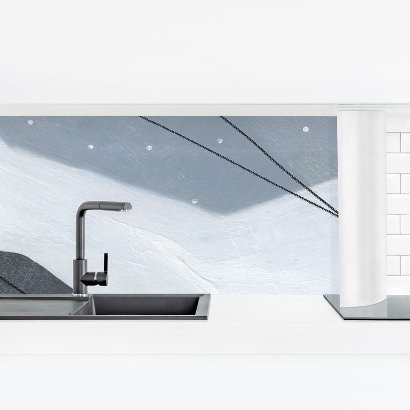 

Revestimiento pared cocina - Adjacent Abstraction IV Dimensión LxA: 70cm x 245cm Material: Smart