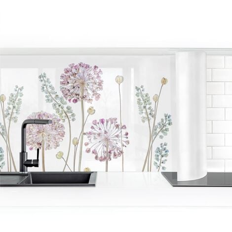 Revestimiento pared cocina - Allium Illustration I