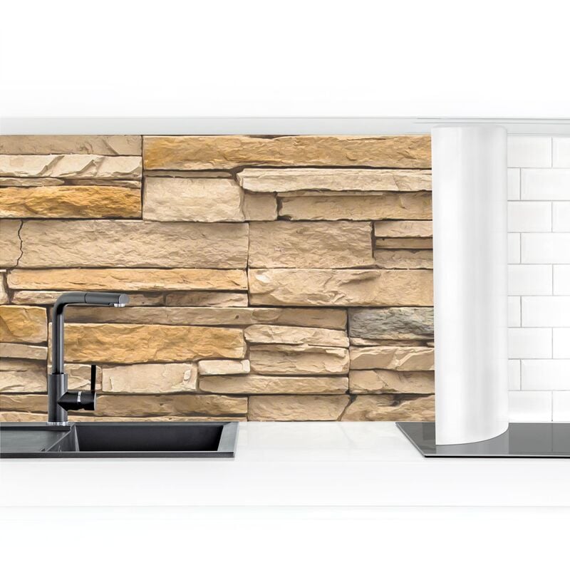 

Revestimiento pared cocina - Andalusia Stonewall Dimensión LxA: 90cm x 400cm Material: Smart