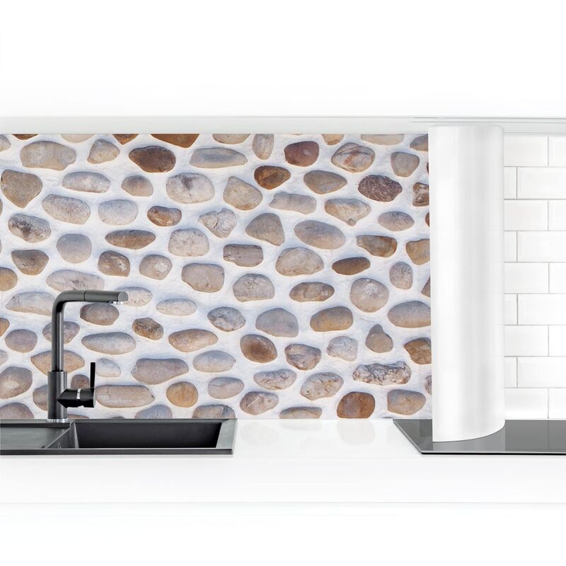 

Bilderwelten - Revestimiento pared cocina - Andalusian Stone Wall Dimensión LxA: 60cm x 350cm Material: Magnético