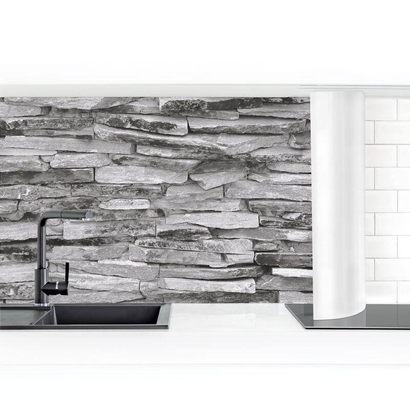 

Bilderwelten - Revestimiento pared cocina - Arizona Stonewall Dimensión LxA: 70cm x 300cm Material: Premium