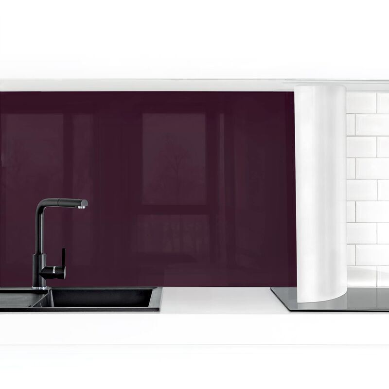 

Bilderwelten - Revestimiento pared cocina - Aubergine Dimensión LxA: 60cm x 200cm Material: Premium