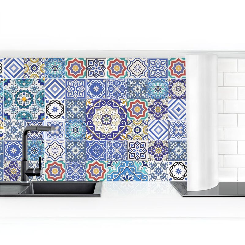 

Revestimiento pared cocina - Backsplash - Elaborate Portuguese Tiles Dimensión LxA: 60cm x 300cm Material: Smart