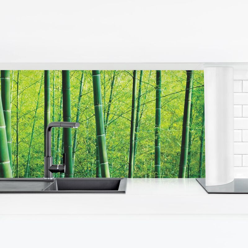 

Revestimiento pared cocina - Bamboo Forest Dimensión LxA: 70cm x 245cm Material: Premium
