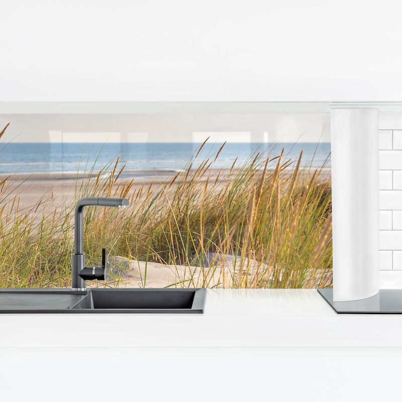 

Revestimiento pared cocina - Beach Dune At The Sea Dimensión LxA: 100cm x 350cm Material: Premium