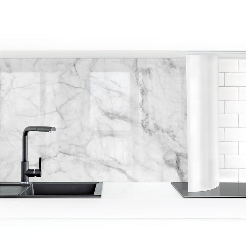 

Bilderwelten - Revestimiento pared cocina - Bianco Carrara Dimensión LxA: 90cm x 200cm Material: Premium