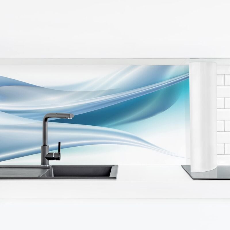 

Revestimiento pared cocina - Blue Dust Dimensión LxA: 70cm x 245cm Material: Premium