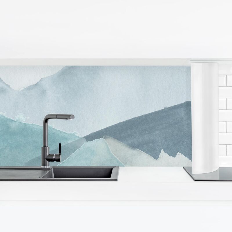 

Revestimiento pared cocina - Blue Range IV Dimensión LxA: 90cm x 315cm Material: Smart