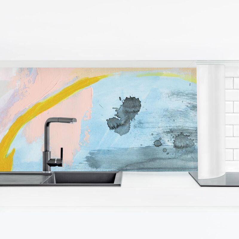 

Revestimiento pared cocina - Blurred Daybreak III Dimensión LxA: 90cm x 315cm Material: Smart