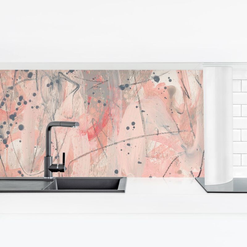 

Revestimiento pared cocina - Blush Kinesis I Dimensión LxA: 80cm x 280cm Material: Smart