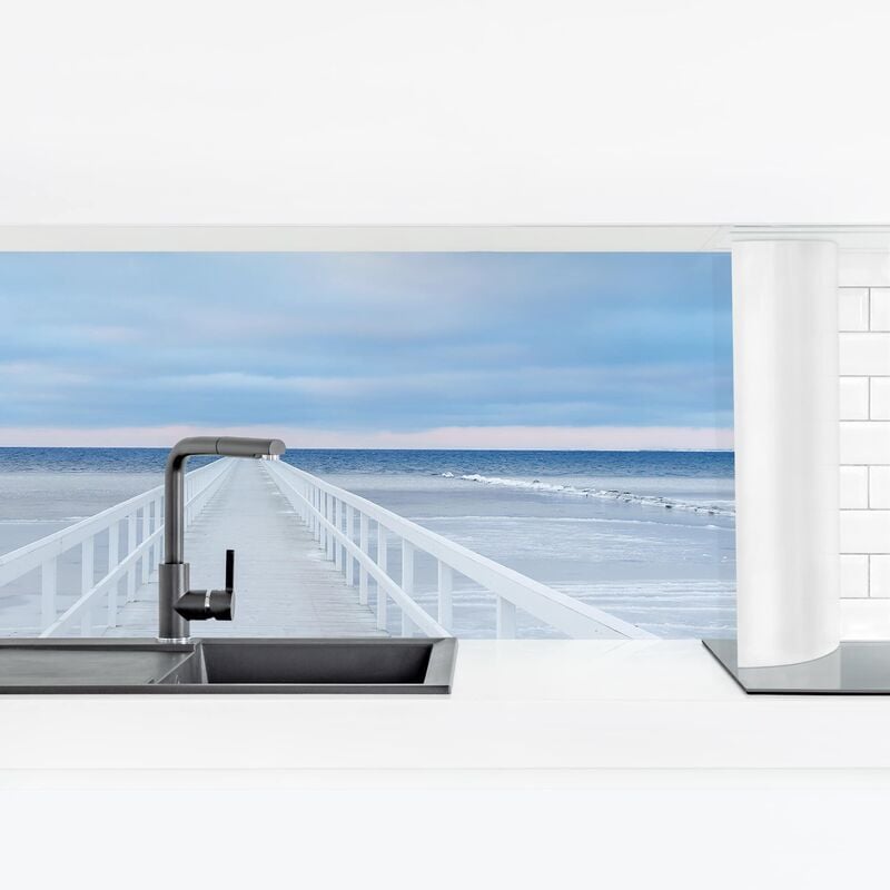 

Revestimiento pared cocina - Bridge In Sweden Dimensión LxA: 70cm x 245cm Material: Premium