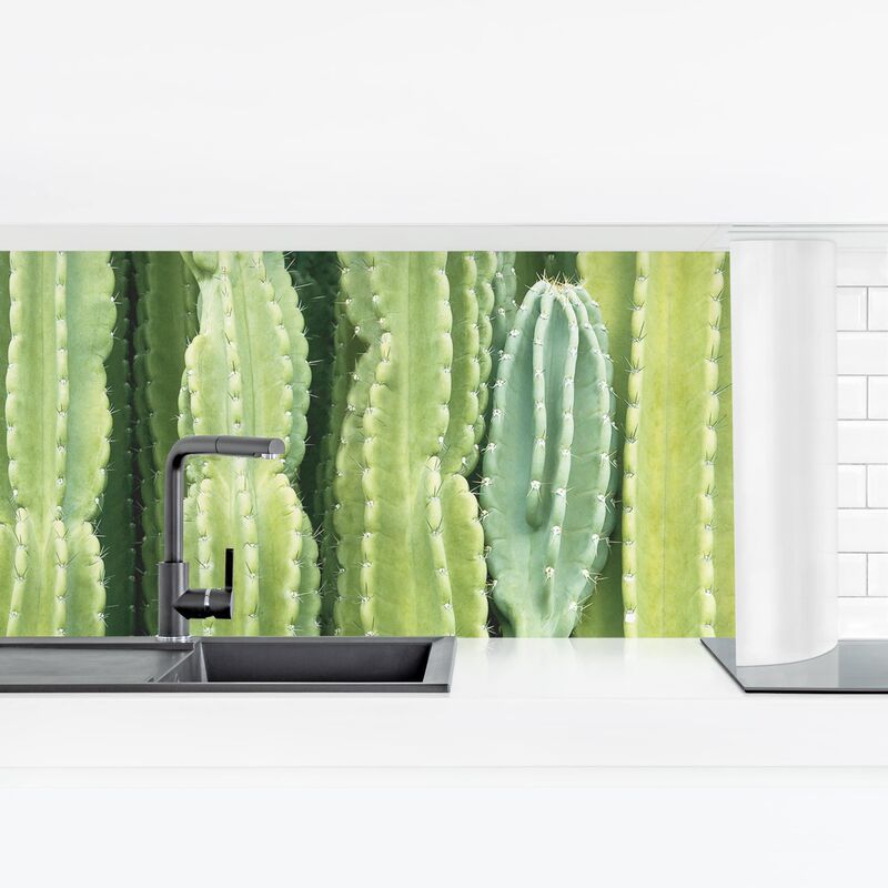 

Revestimiento pared cocina - Cactus Wall Dimensión LxA: 100cm x 350cm Material: Premium