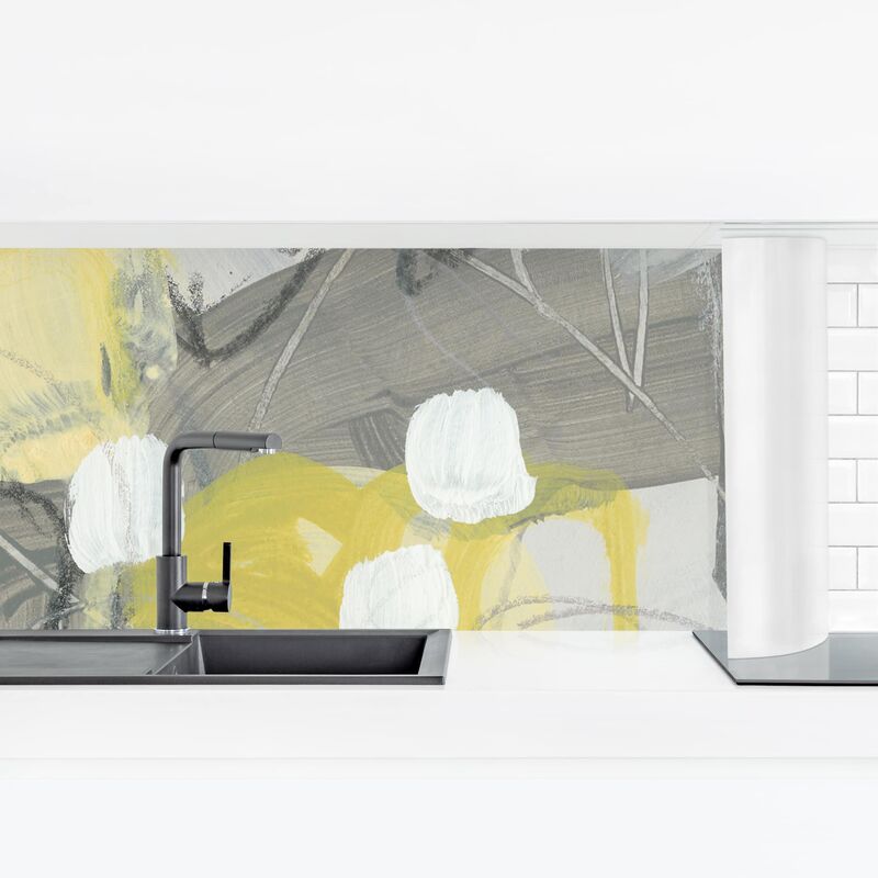 

Bilderwelten - Revestimiento pared cocina - Citron Mist IV Dimensión LxA: 60cm x 210cm Material: Smart