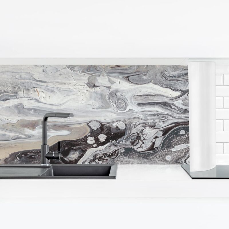 

Revestimiento pared cocina - Cycle III Dimensión LxA: 40cm x 140cm Material: Smart