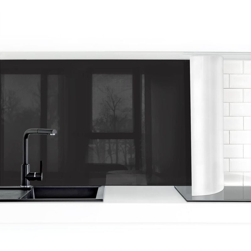 

Bilderwelten - Revestimiento pared cocina - Deep Black Dimensión LxA: 60cm x 100cm Material: Smart