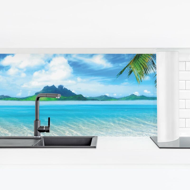 

Revestimiento pared cocina - Dream Vacation Dimensión LxA: 80cm x 280cm Material: Smart