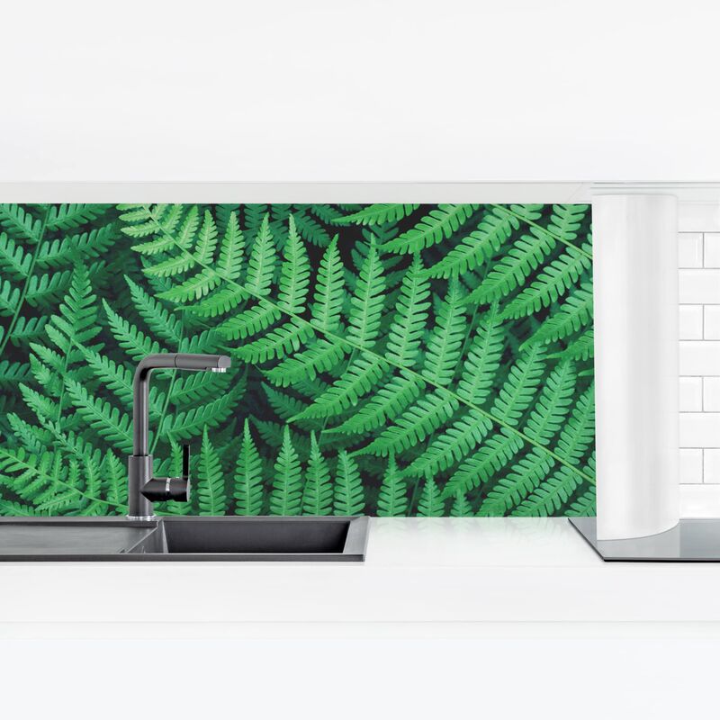 

Revestimiento pared cocina - Fern Dimensión LxA: 90cm x 315cm Material: Smart
