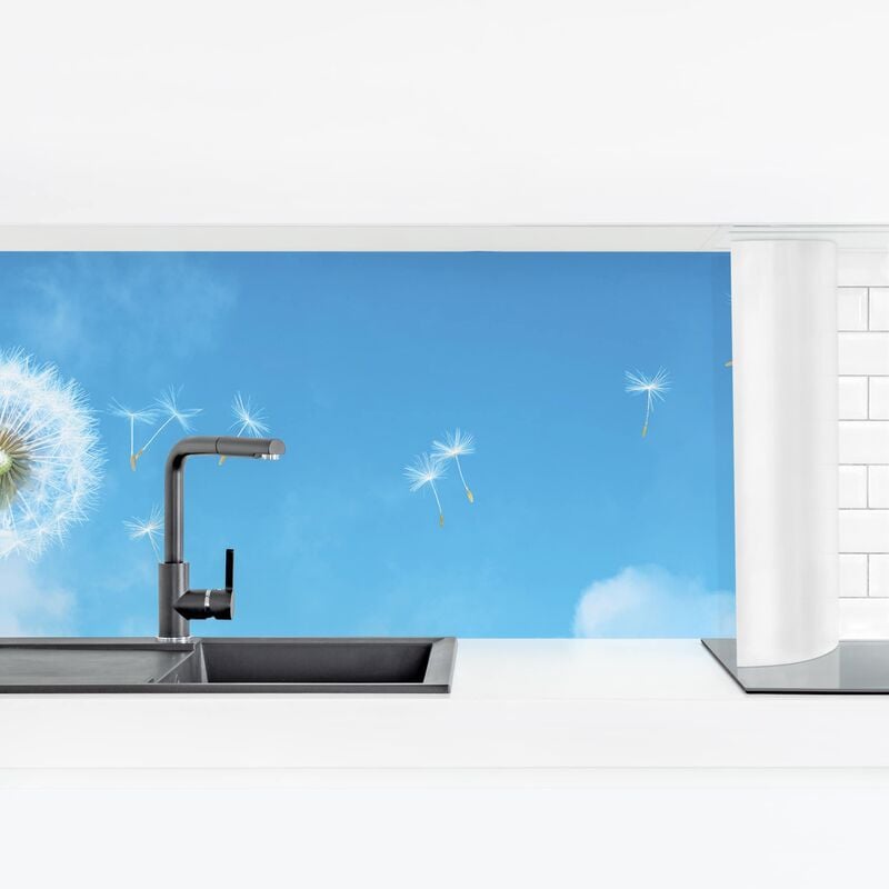 

Revestimiento pared cocina - Flying Seeds Dimensión LxA: 80cm x 280cm Material: Premium