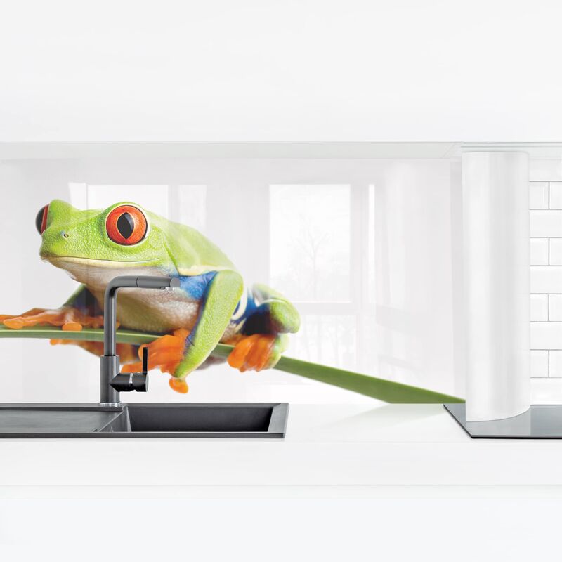 

Revestimiento pared cocina - Frog Dimensión LxA: 40cm x 140cm Material: Premium