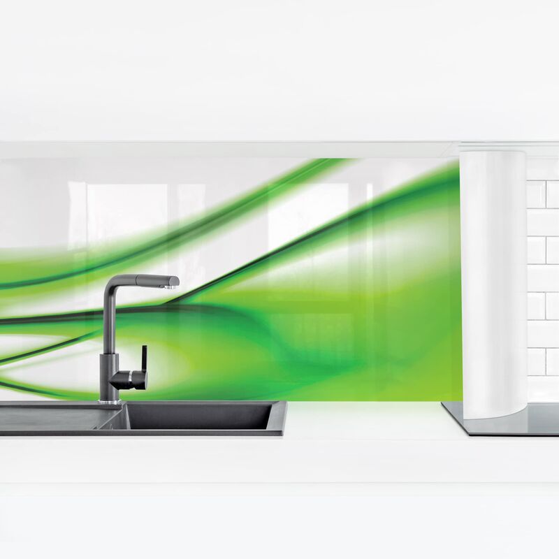 

Revestimiento pared cocina - Green Touch Dimensión LxA: 40cm x 140cm Material: Smart