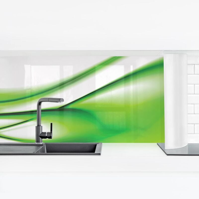 

Revestimiento pared cocina - Green Touch Dimensión LxA: 60cm x 210cm Material: Magnético