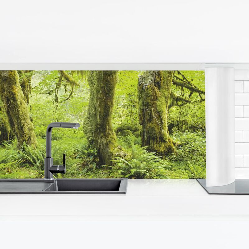 

Revestimiento pared cocina - Hall Of Mosses Olympic National Park Dimensión LxA: 60cm x 210cm Material: Smart