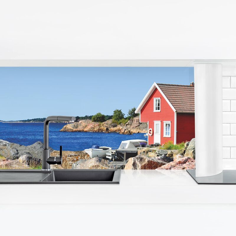 

Bilderwelten - Revestimiento pared cocina - Holiday In Norway Dimensión LxA: 60cm x 210cm Material: Premium