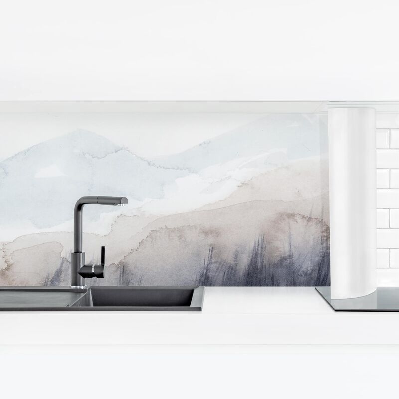 

Revestimiento pared cocina - Horizon Shadow I Dimensión LxA: 40cm x 140cm Material: Magnético