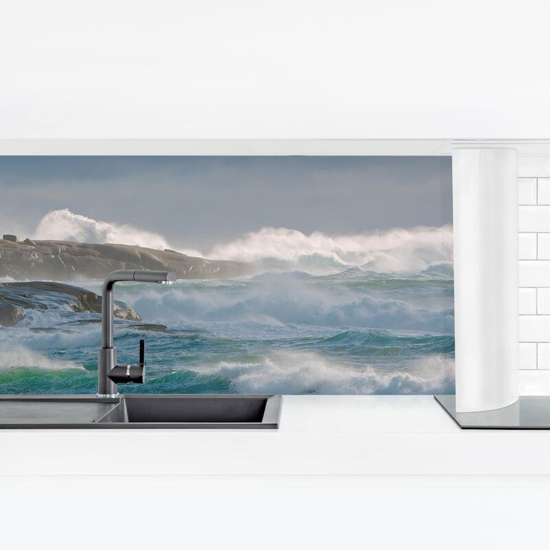 

Revestimiento pared cocina - In The Shelter Of The Lighthouse Dimensión LxA: 50cm x 175cm Material: Premium