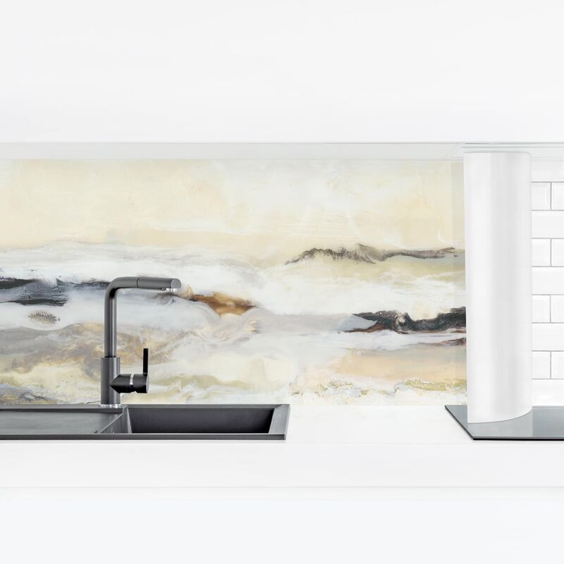 

Revestimiento pared cocina - Joyful Horizon I Dimensión LxA: 50cm x 175cm Material: Premium