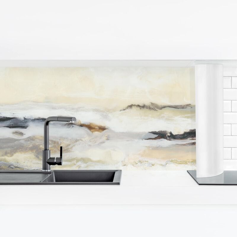 

Revestimiento pared cocina - Joyful Horizon I Dimensión LxA: 80cm x 280cm Material: Premium