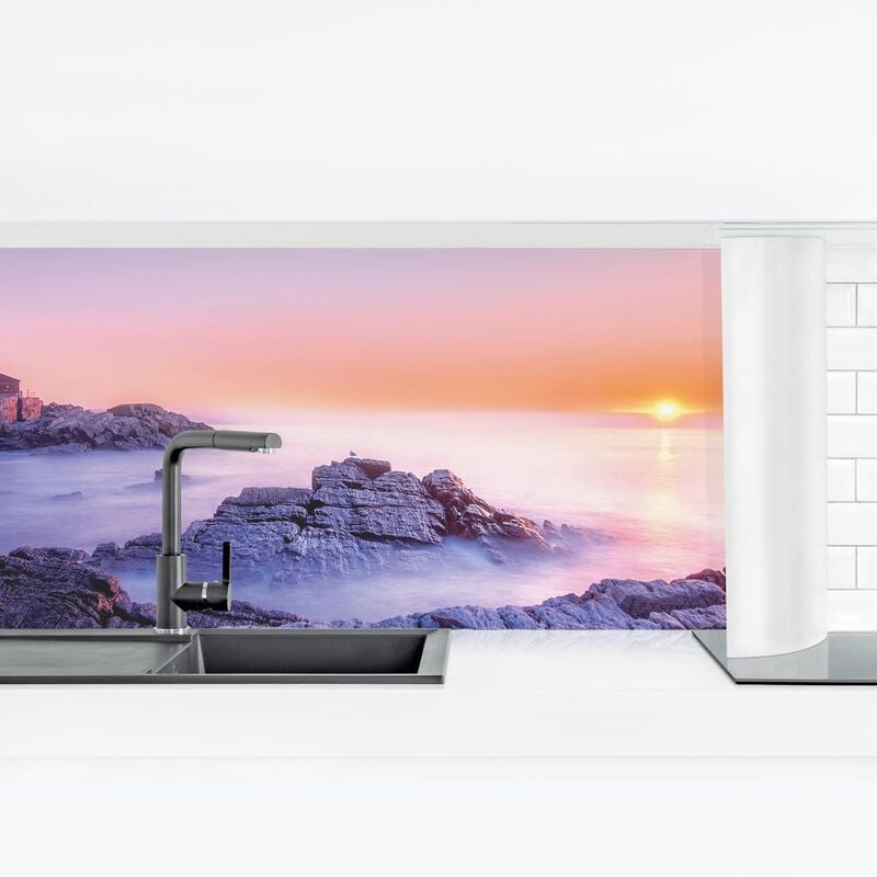 

Revestimiento pared cocina - Lighthouse In The Morning Dimensión LxA: 70cm x 245cm Material: Magnético