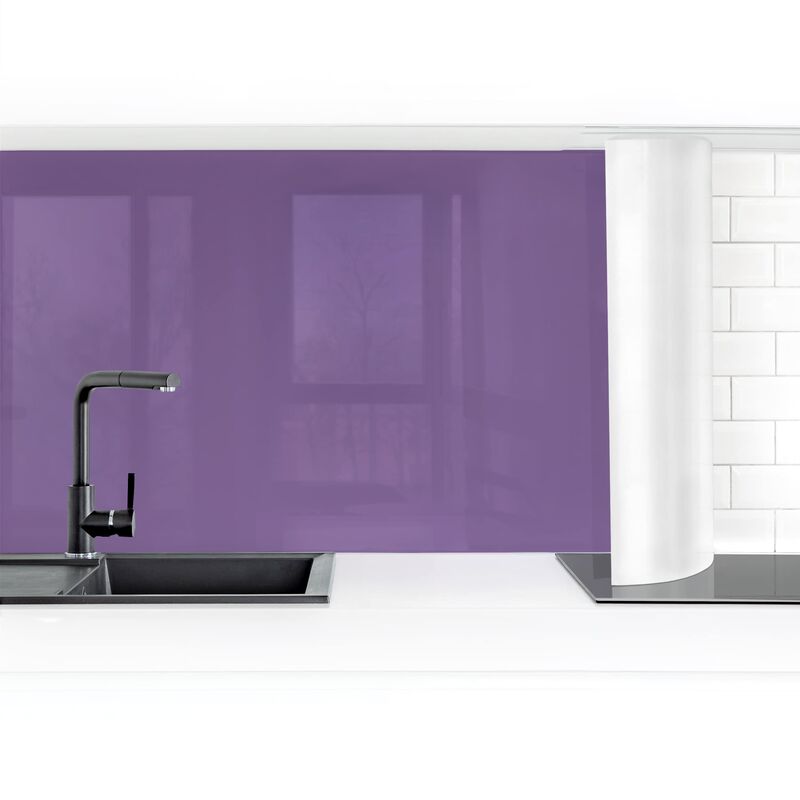 

Revestimiento pared cocina - Lilac Dimensión LxA: 90cm x 300cm Material: Premium