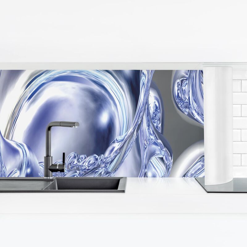 

Revestimiento pared cocina - Liquid Smoke Dimensión LxA: 40cm x 140cm Material: Magnético