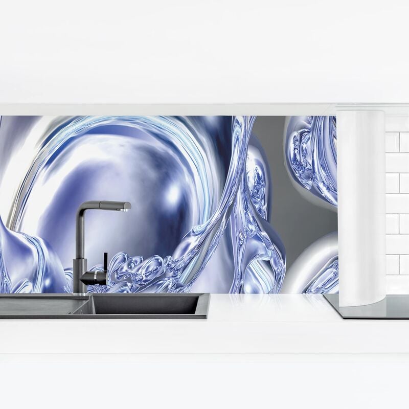 

Revestimiento pared cocina - Liquid Smoke Dimensión LxA: 100cm x 350cm Material: Smart