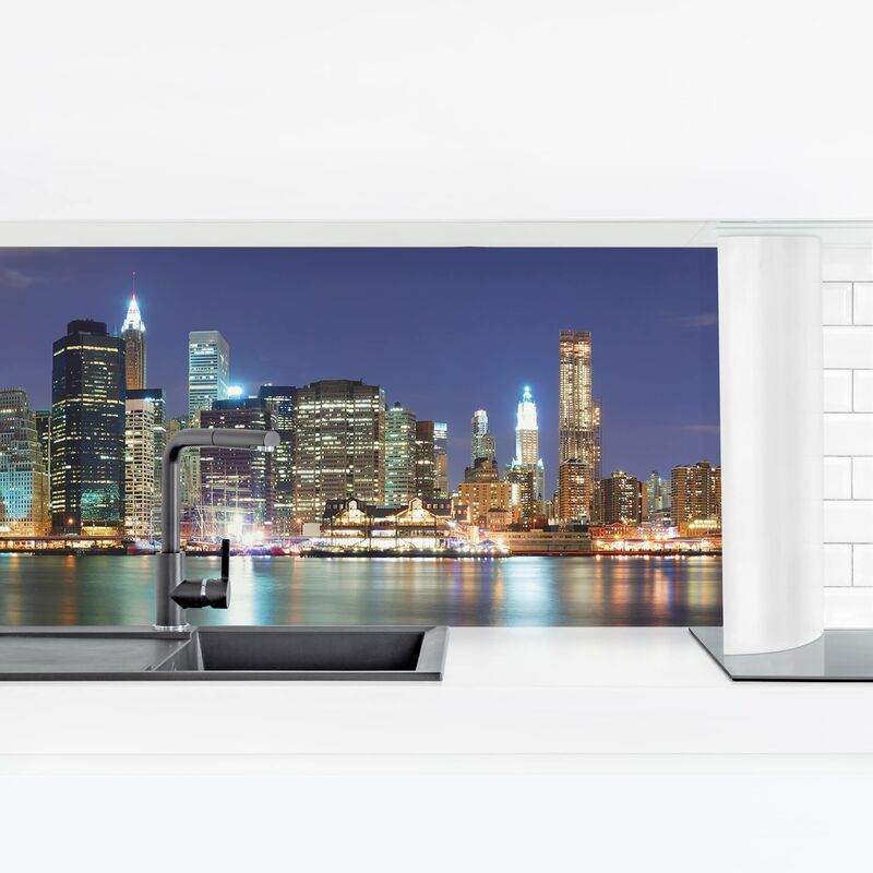 

Bilderwelten - Revestimiento pared cocina - Manhattan In New York City Dimensión LxA: 50cm x 175cm Material: Smart