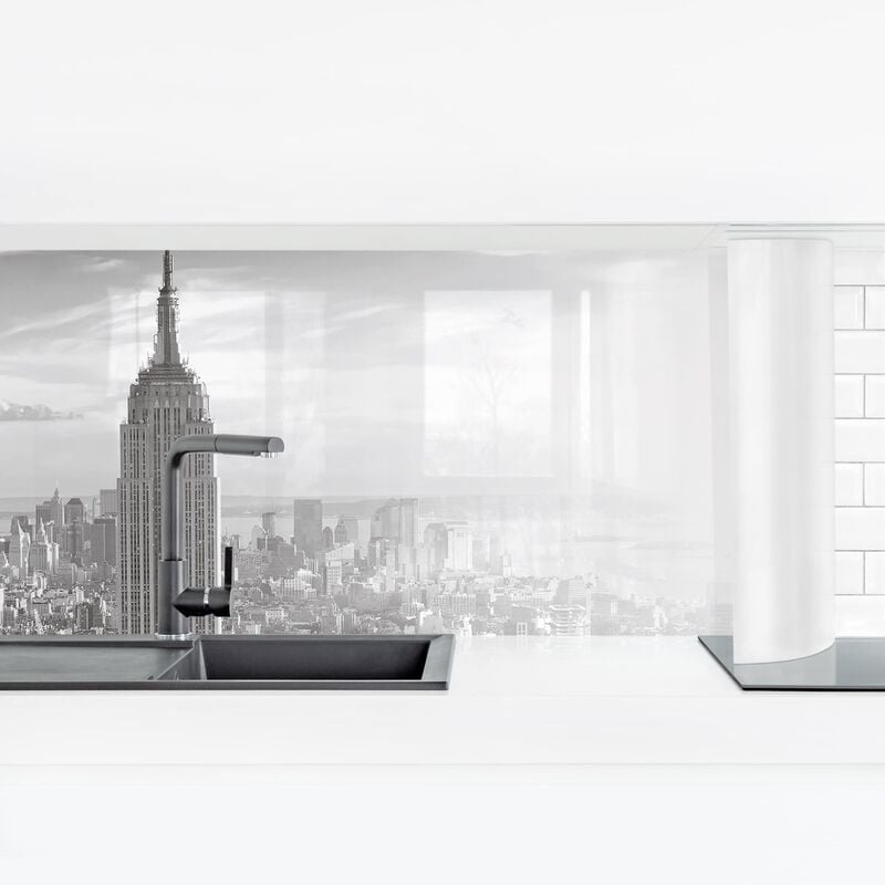 

Bilderwelten - Revestimiento pared cocina - Manhattan Skyline Dimensión LxA: 100cm x 350cm Material: Premium