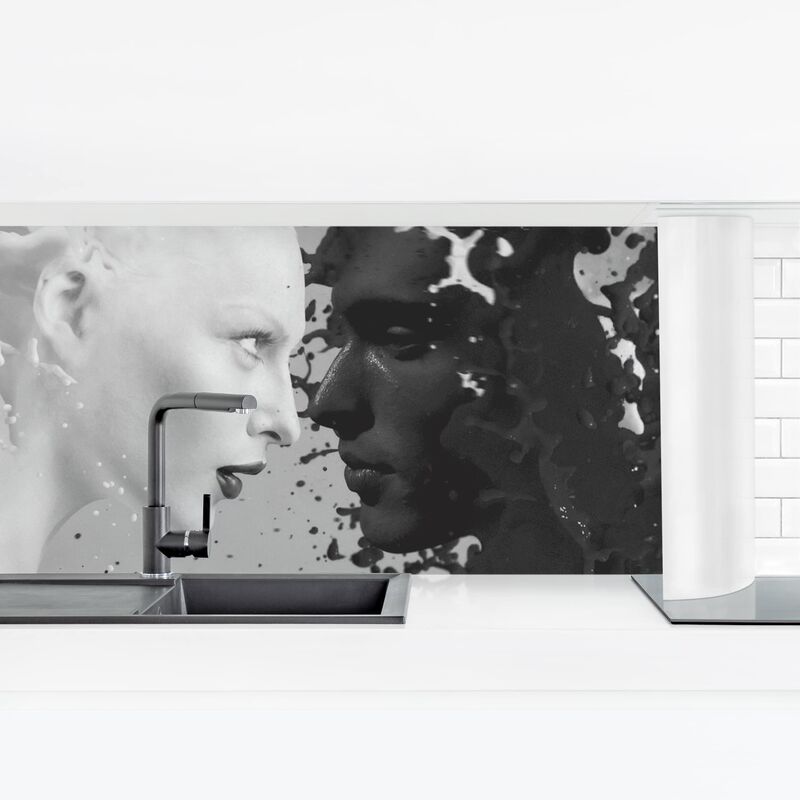 

Revestimiento pared cocina - Milk & Coffee II Dimensión LxA: 80cm x 280cm Material: Smart