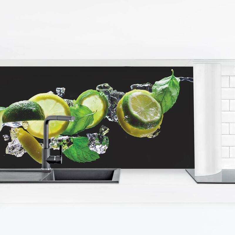 

Bilderwelten - Revestimiento pared cocina - Mojito Ingredients Dimensión LxA: 40cm x 140cm Material: Smart