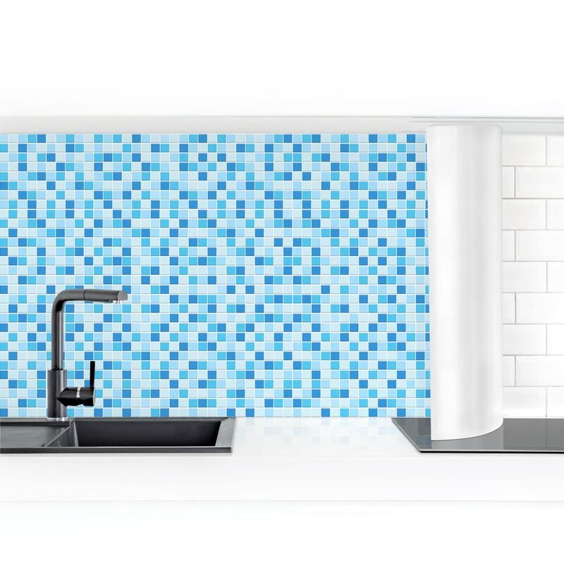 

Revestimiento pared cocina - Mosaic Tiles Sound Of The Sea Dimensión LxA: 60cm x 350cm Material: Smart