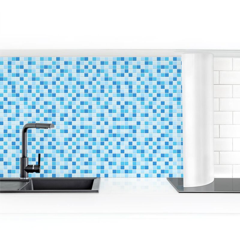 

Revestimiento pared cocina - Mosaic Tiles Sound Of The Sea Dimensión LxA: 100cm x 100cm Material: Premium