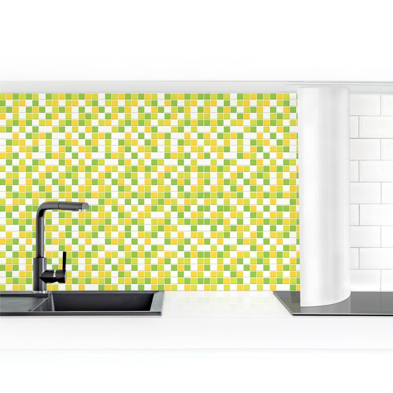 

Revestimiento pared cocina - Mosaic Tiles Spring Set Dimensión LxA: 100cm x 350cm Material: Premium