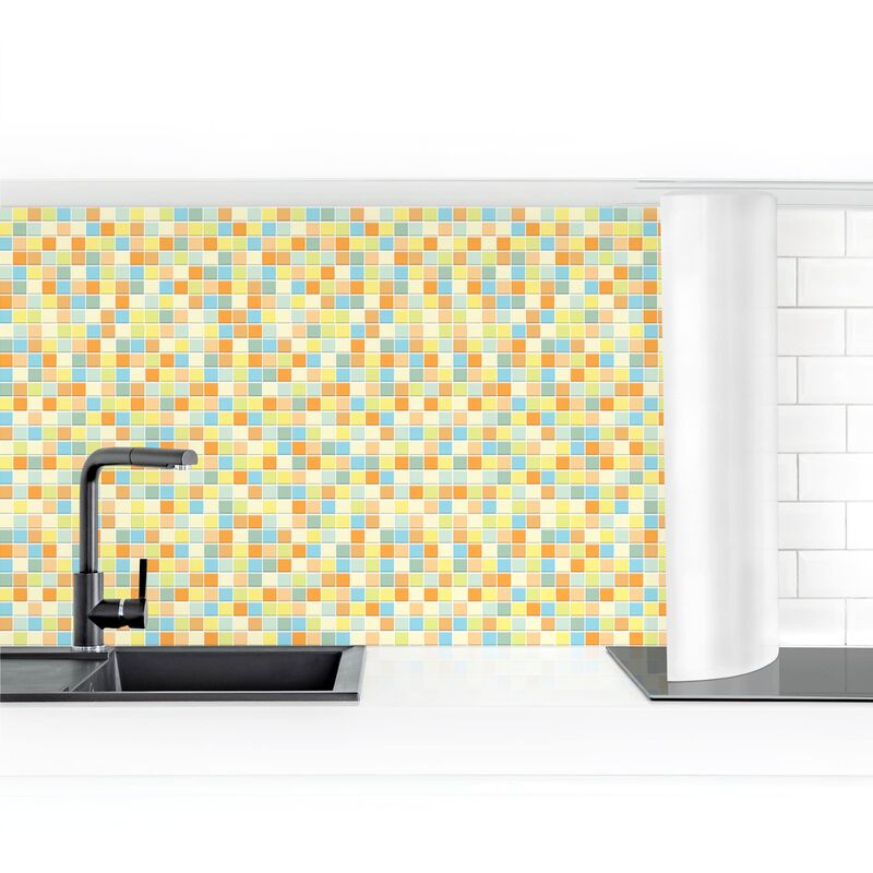 

Revestimiento pared cocina - Mosaic Tiles Summer Set Dimensión LxA: 50cm x 300cm Material: Smart