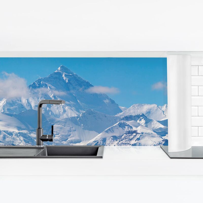 

Revestimiento pared cocina - Mount Everest Dimensión LxA: 90cm x 315cm Material: Smart