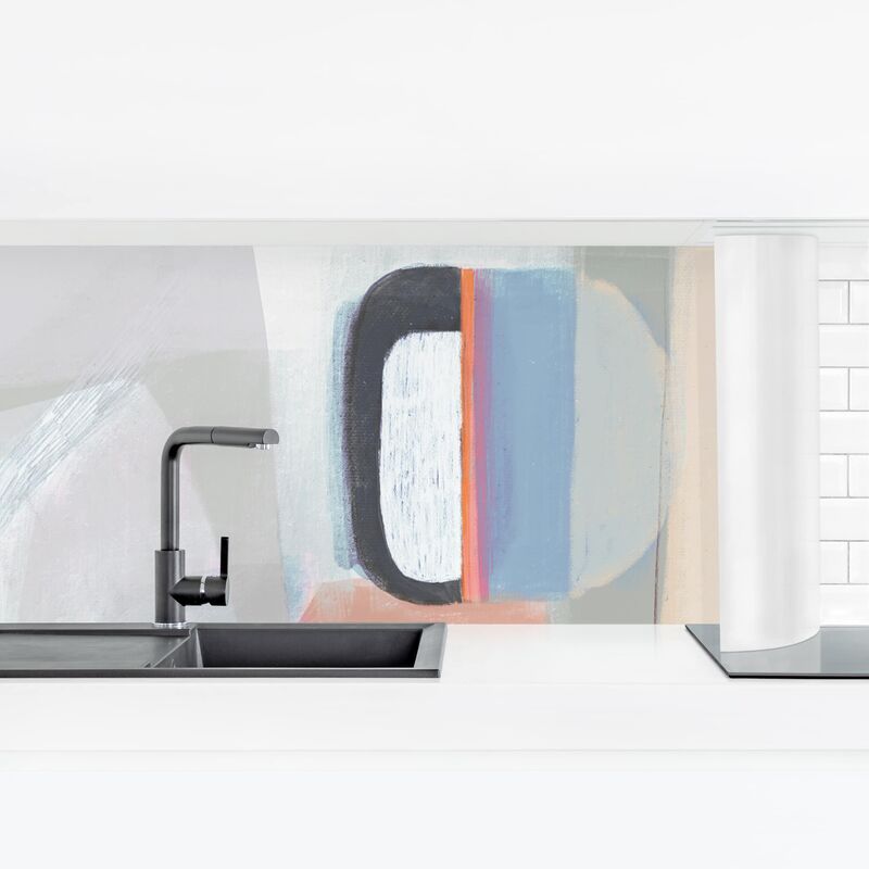 

Revestimiento pared cocina - Multiform I Dimensión LxA: 80cm x 280cm Material: Smart