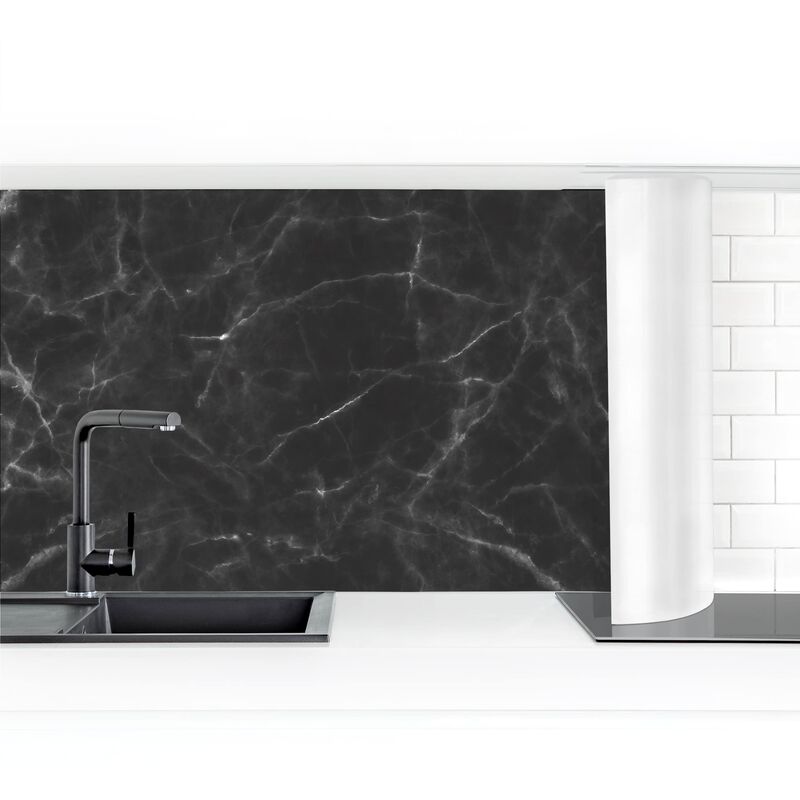 

Bilderwelten - Revestimiento pared cocina - Nero Carrara Dimensión LxA: 80cm x 200cm Material: Premium